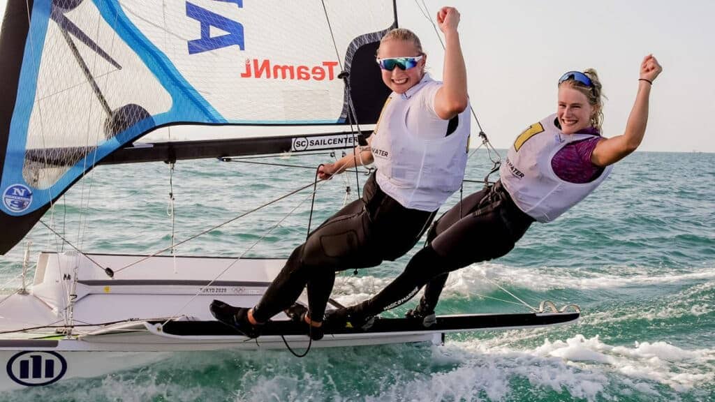 Odile van Aanholt en Elise de Ruijter