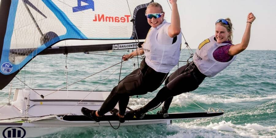 Odile van Aanholt en Elise de Ruijter