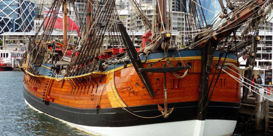 Endeavour's replica