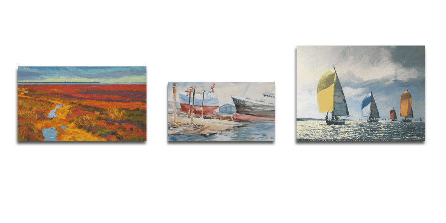 Expositie nautische schilders Colijnsplaat