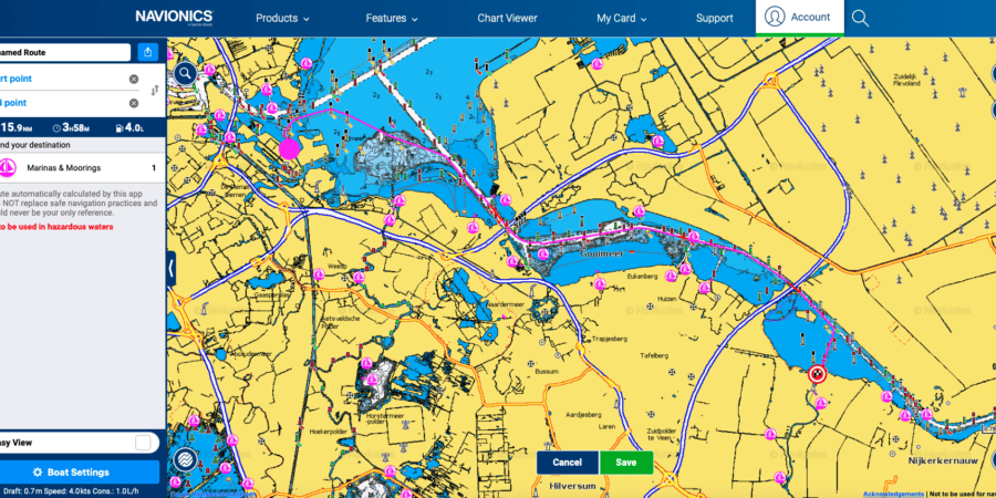 Navionics webapp