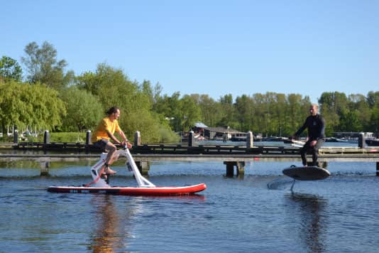 Fiets Suppen door de Amsterdamse grachten