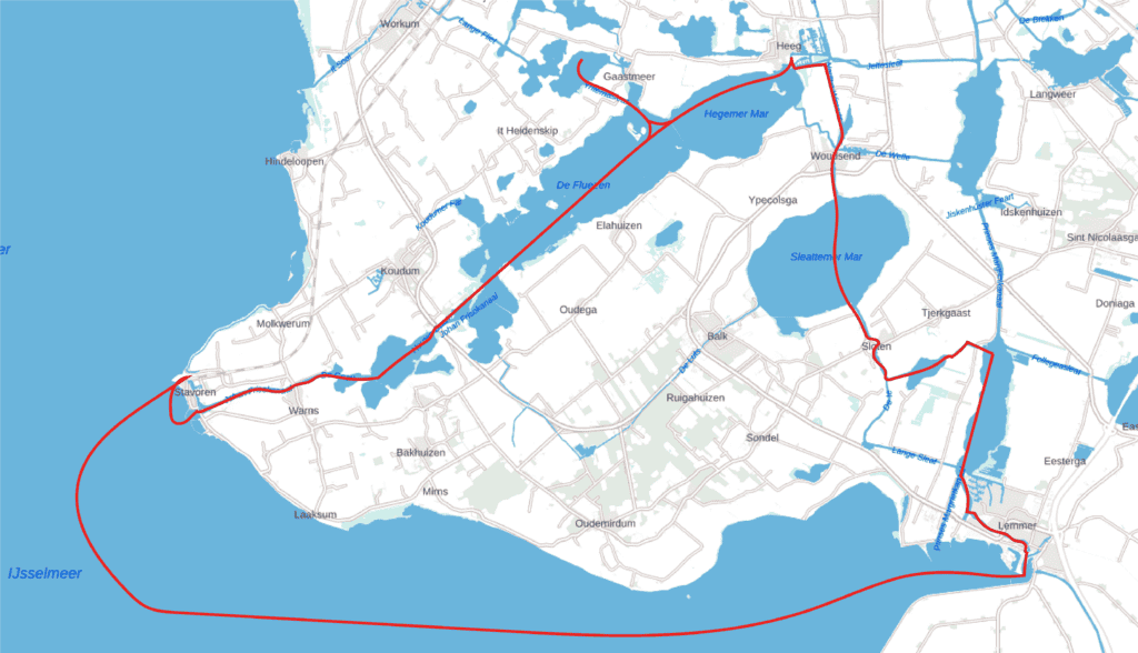 Route Zuidwesthoek