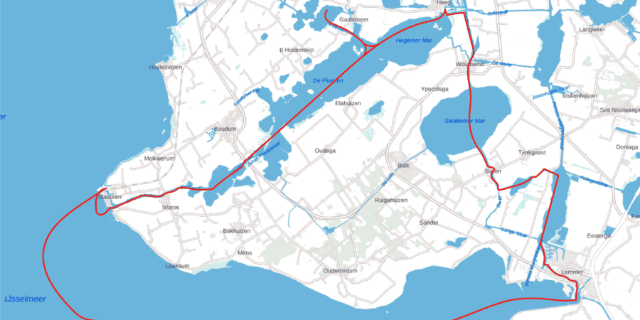 Route Zuidwesthoek