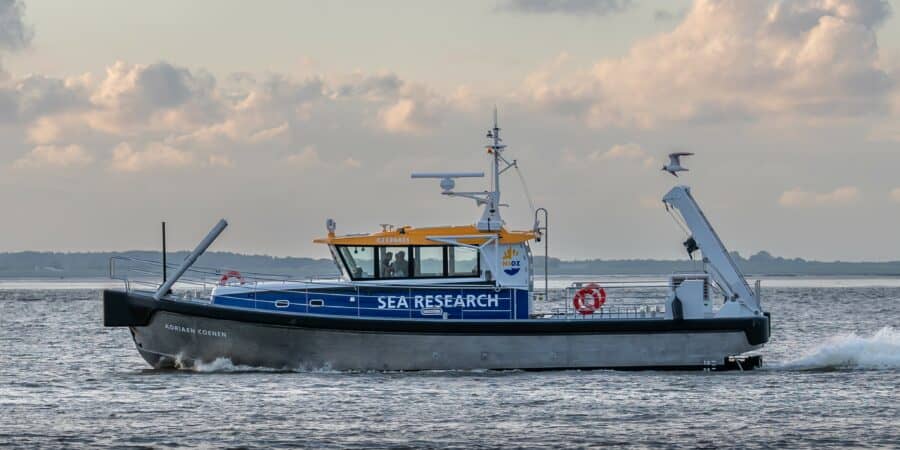 Eerste schip van nieuwe nationale onderzoeksvloot gedoopt