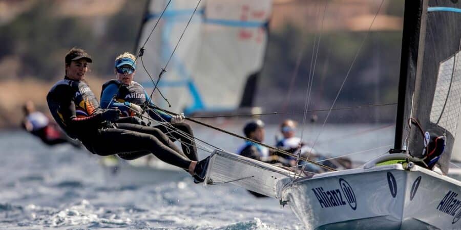 Nederlandse kanshebbers op WK olympisch catamaran- en skiffzeilen