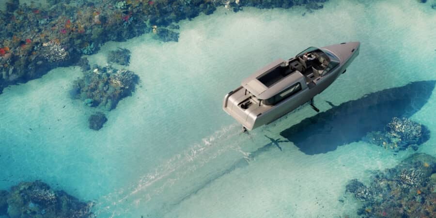 Koraalriffen Sterven Door Geluidsoverlast. Deze Zeewaardige Elektrische Draagvleugelboot Kan De Oplossing Zijn