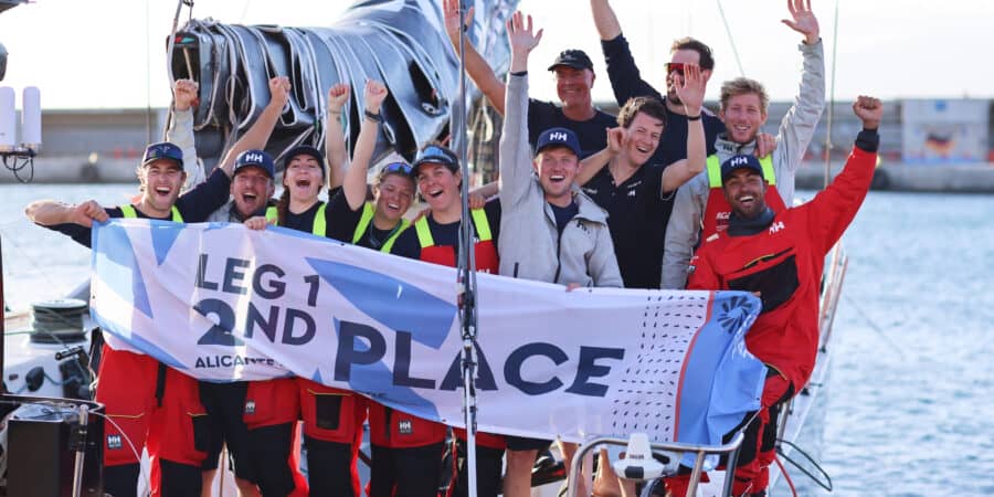 Nederlandse Team JAJO tweede in eerste etappe The Ocean Race VO65 Sprint Cup