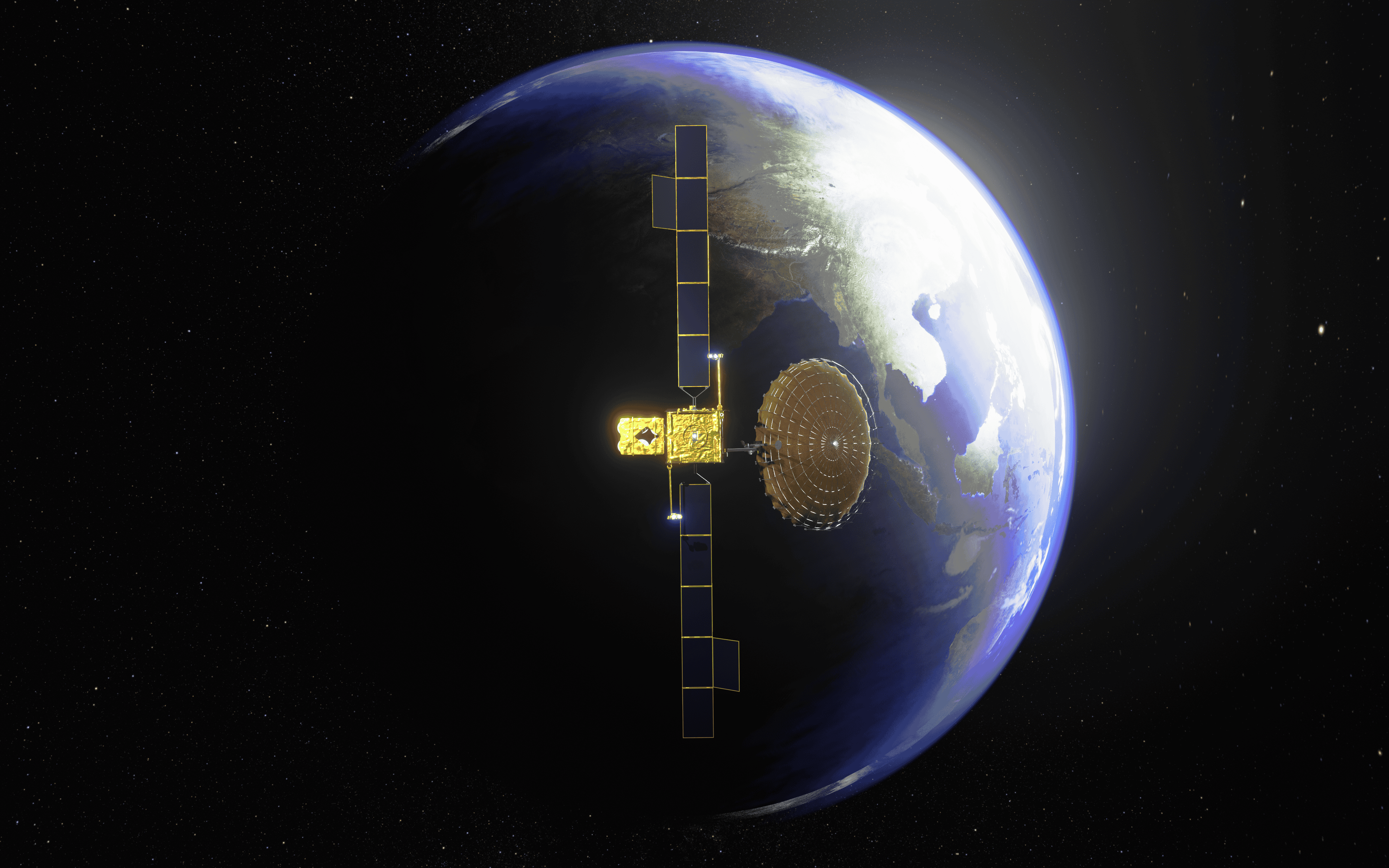 Een van de Inmarsat satellieten
