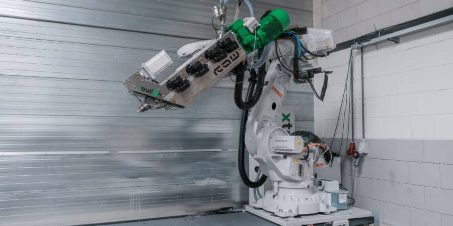 3D printer klaar voor een nieuwe printopdracht