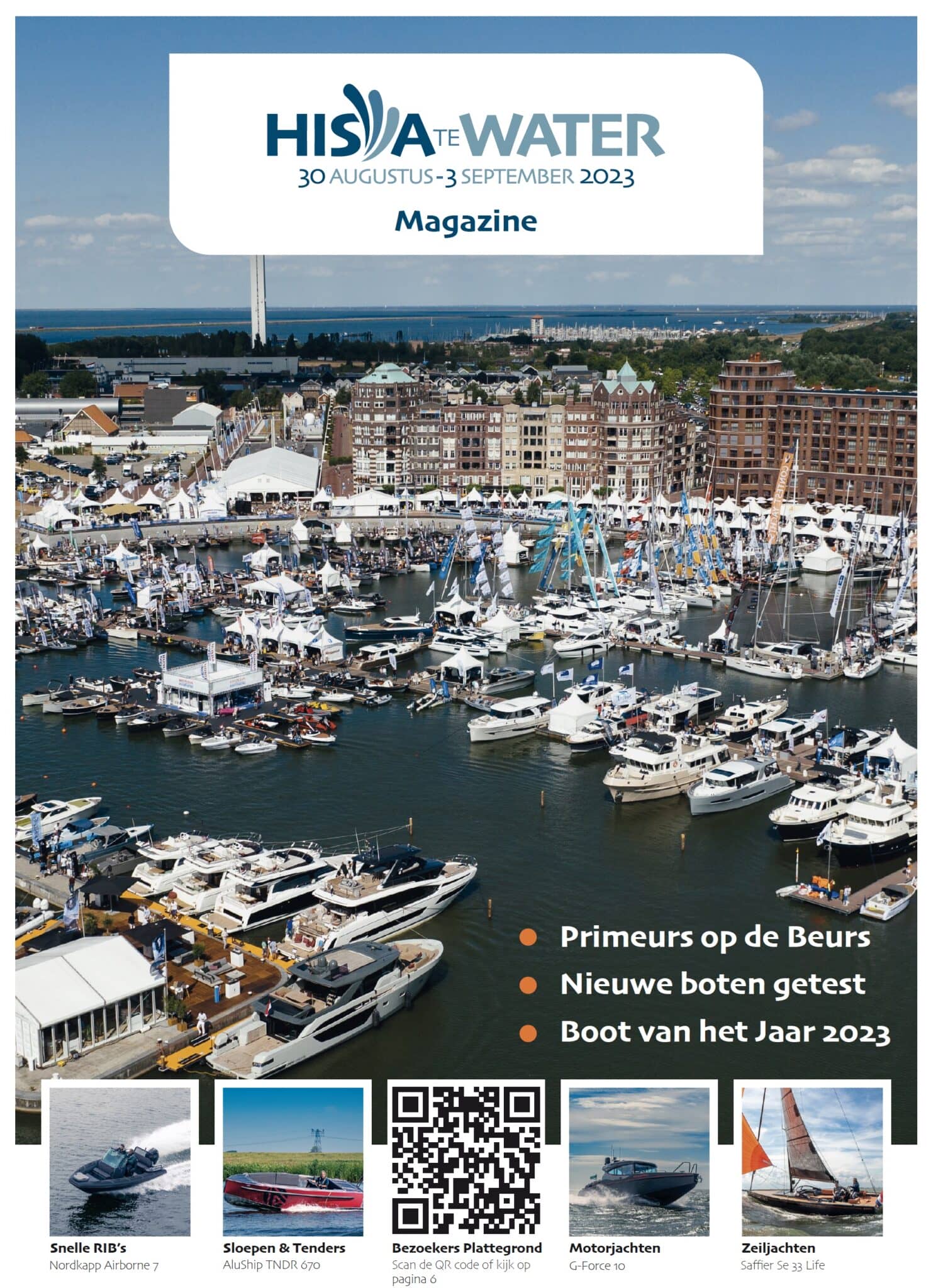 Hiswa te Water 2023 Magazine Informatie voor de watersporter