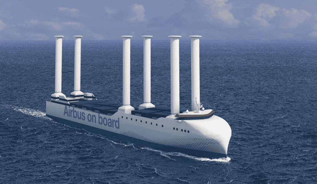 Airbus-Zeil-vrachtschip