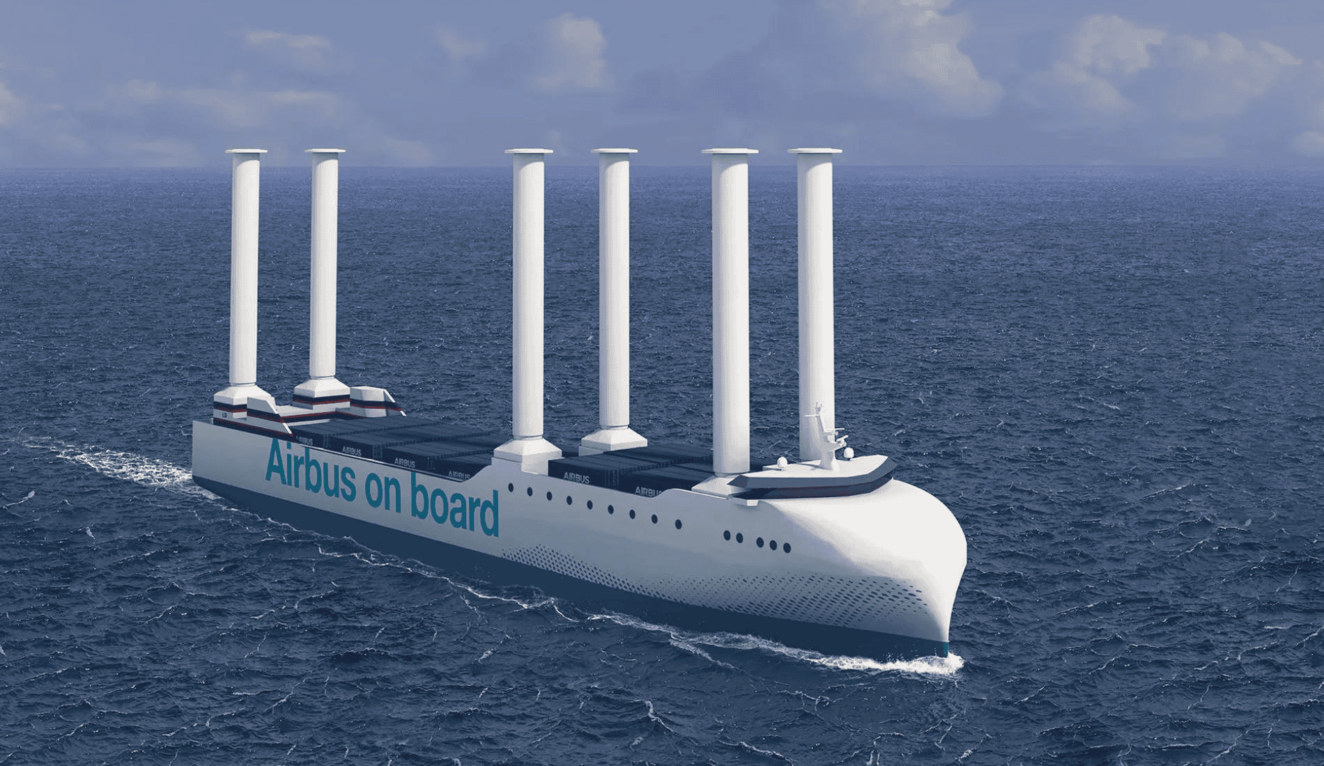 Airbus-Zeil-vrachtschip
