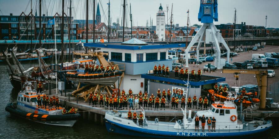 Groepsfoto KNRM jubileum