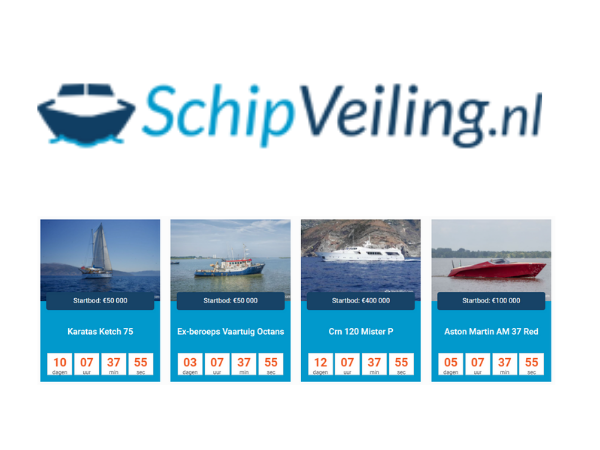 SchipVeiling.nl – Verkoop & bemiddeling